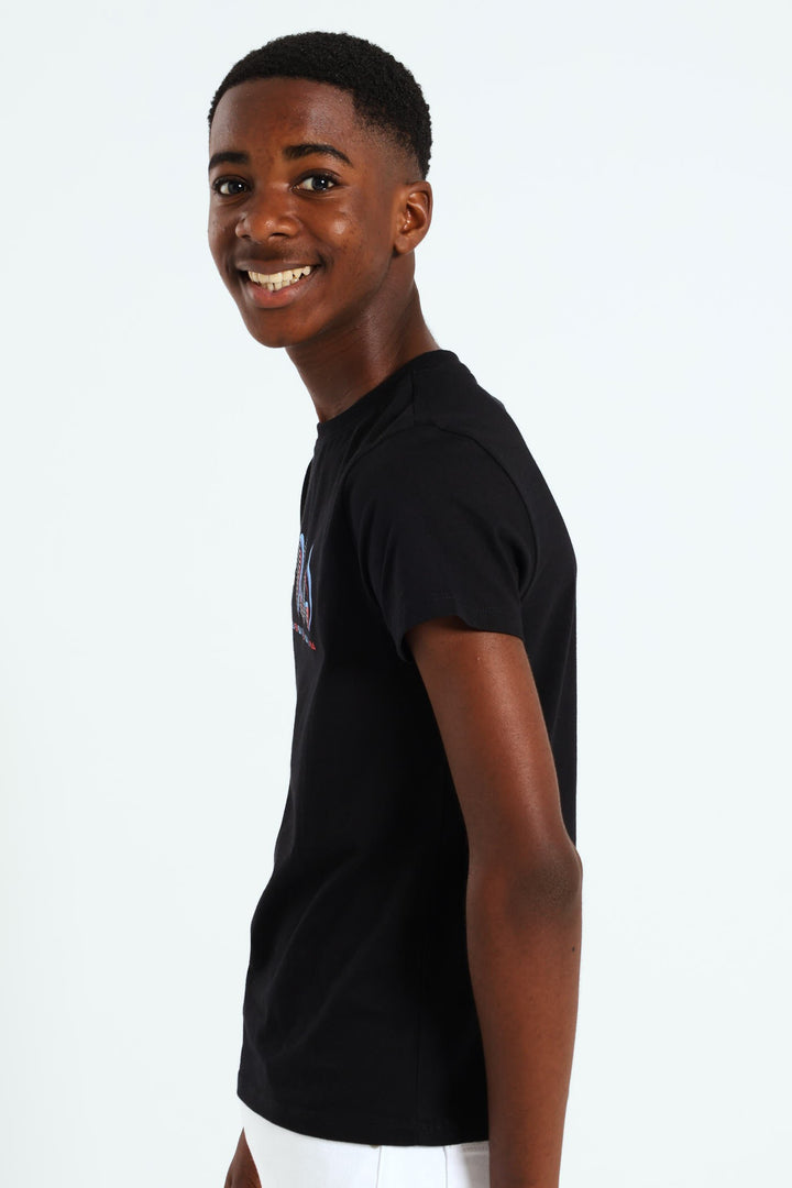 Boys Everett Tee - Black