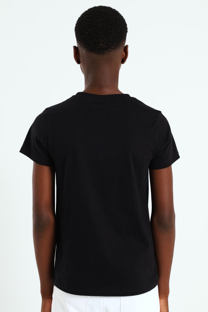 Boys Everett Tee - Black