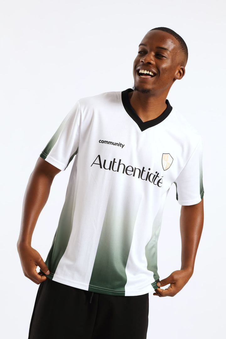 Sports Jersey Vest - White