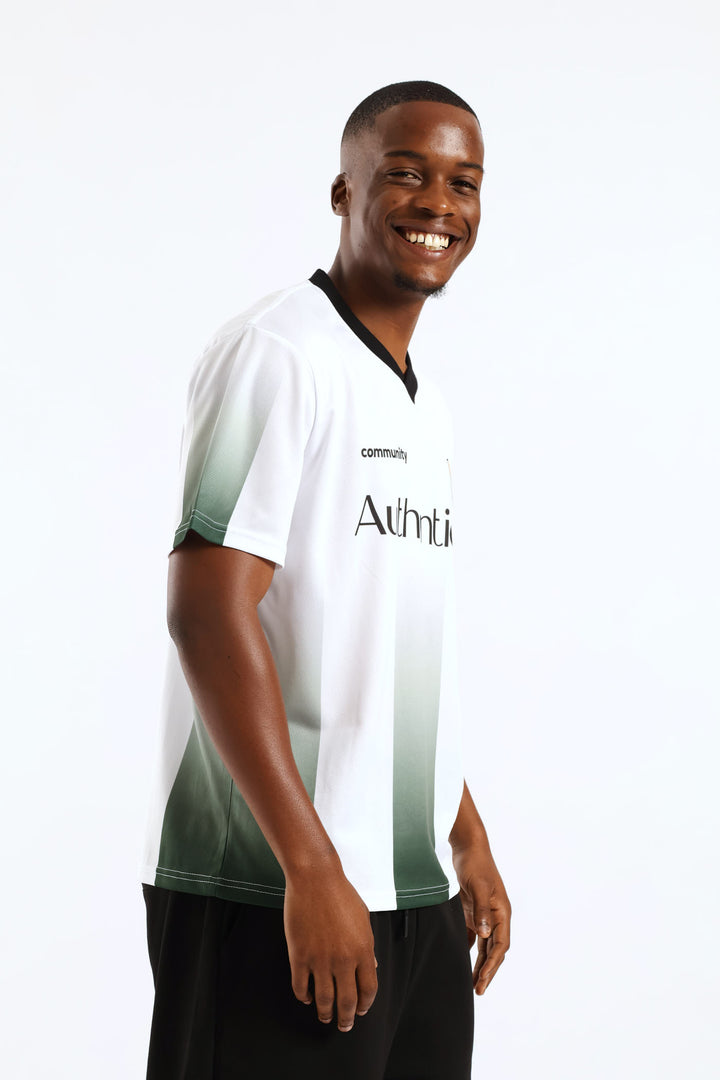 Sports Jersey Vest - White