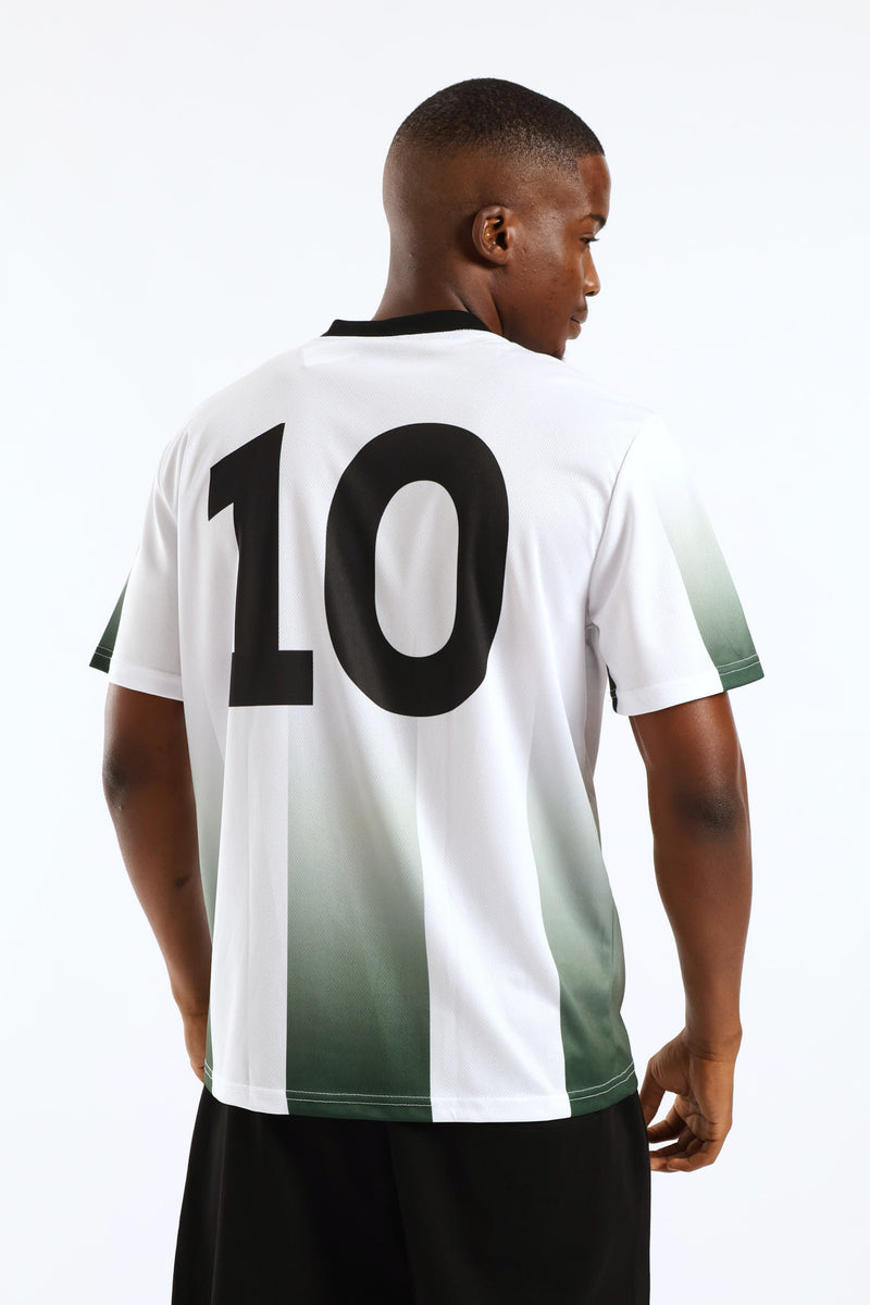 Sports Jersey Vest - White