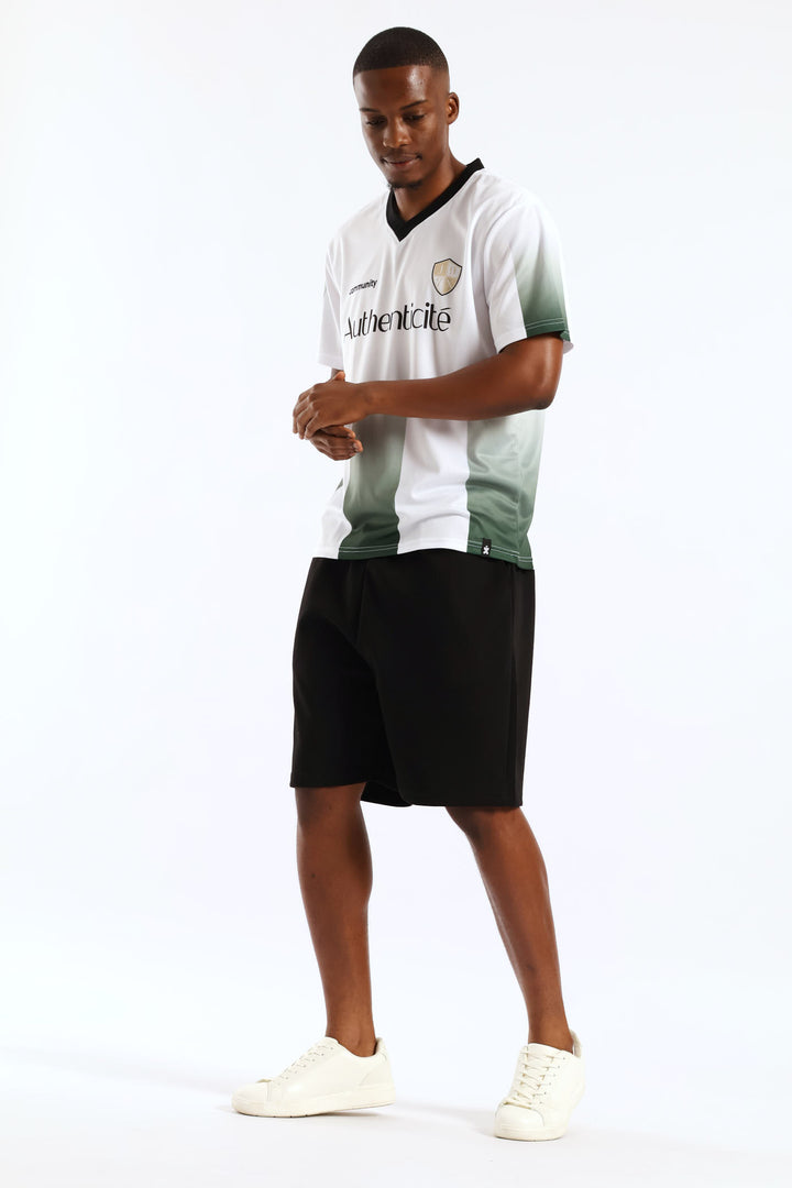 Interlock Pull On Shorts - Black