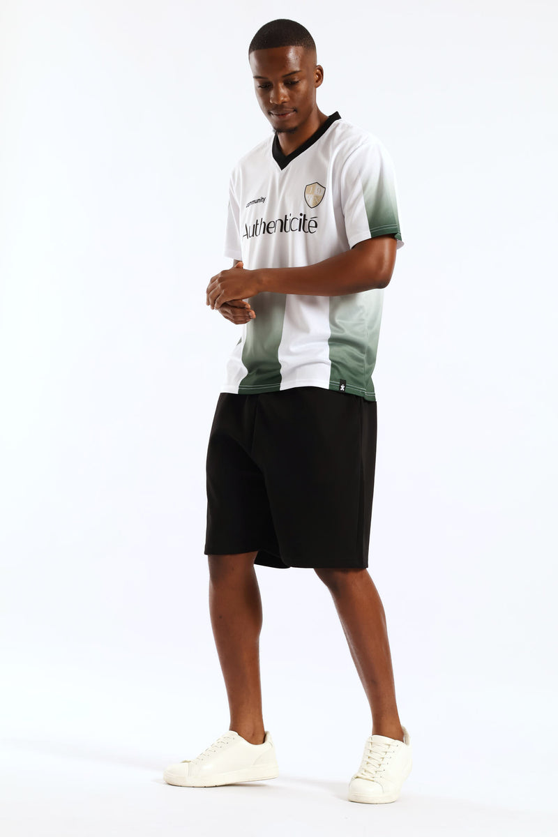 Interlock Pull On Shorts - Black