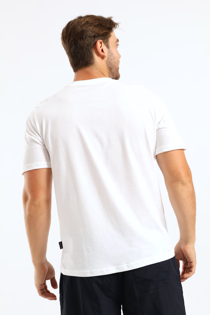 1962 Block Tee - White