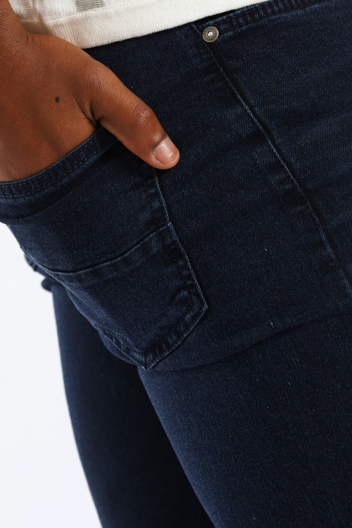 Skinny Basic Denim - Blue/Black