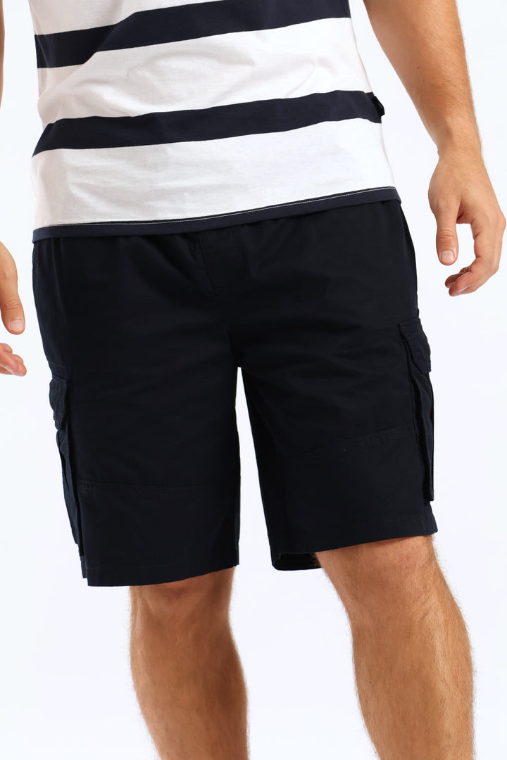 Cargo Pull On Short - Navy