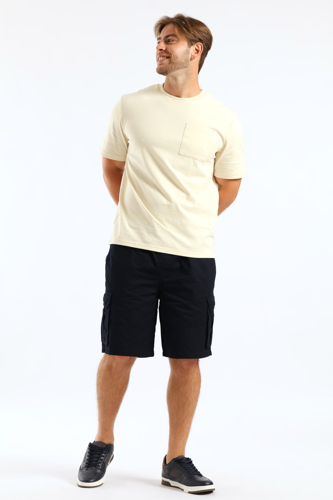 Heavy Weight Pocket Tee - Ecru