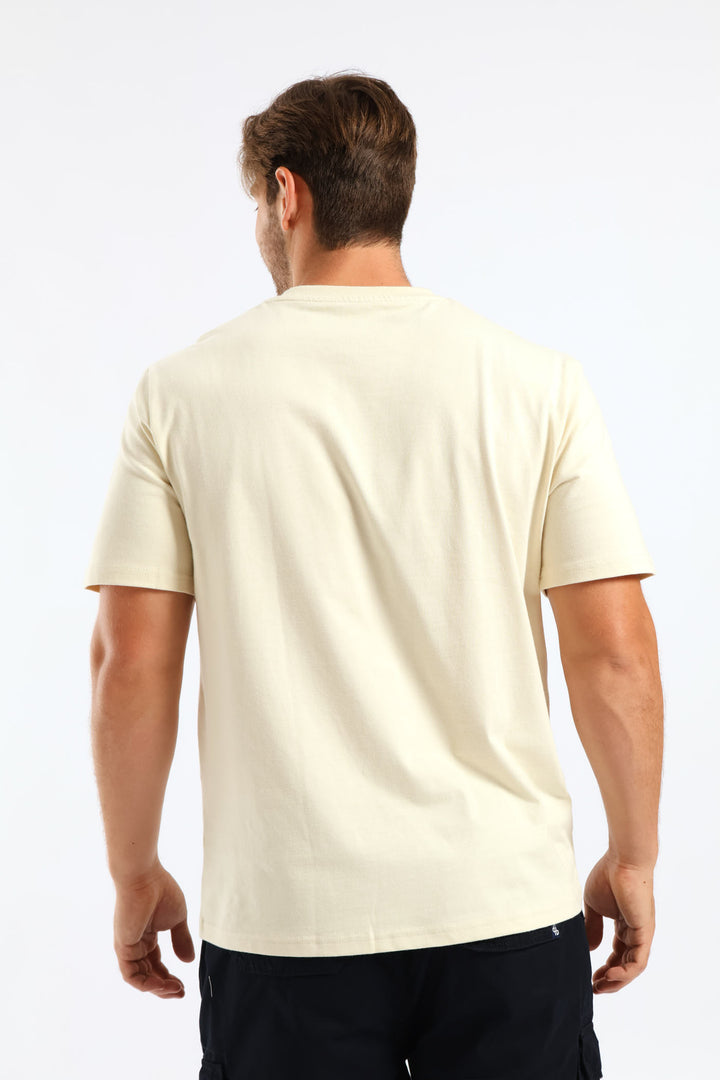 Heavy Weight Pocket Tee - Ecru