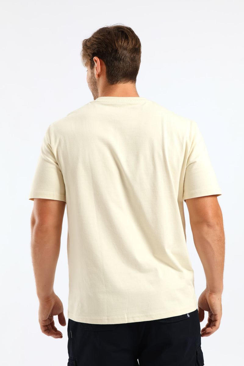Heavy Weight Pocket Tee - Ecru