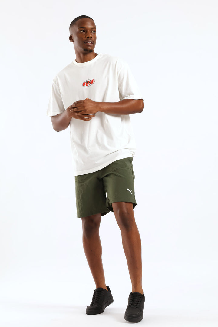 Nylon Shorts - Forest Green