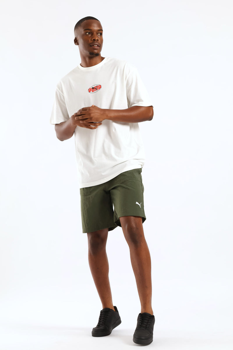 Nylon Shorts - Forest Green