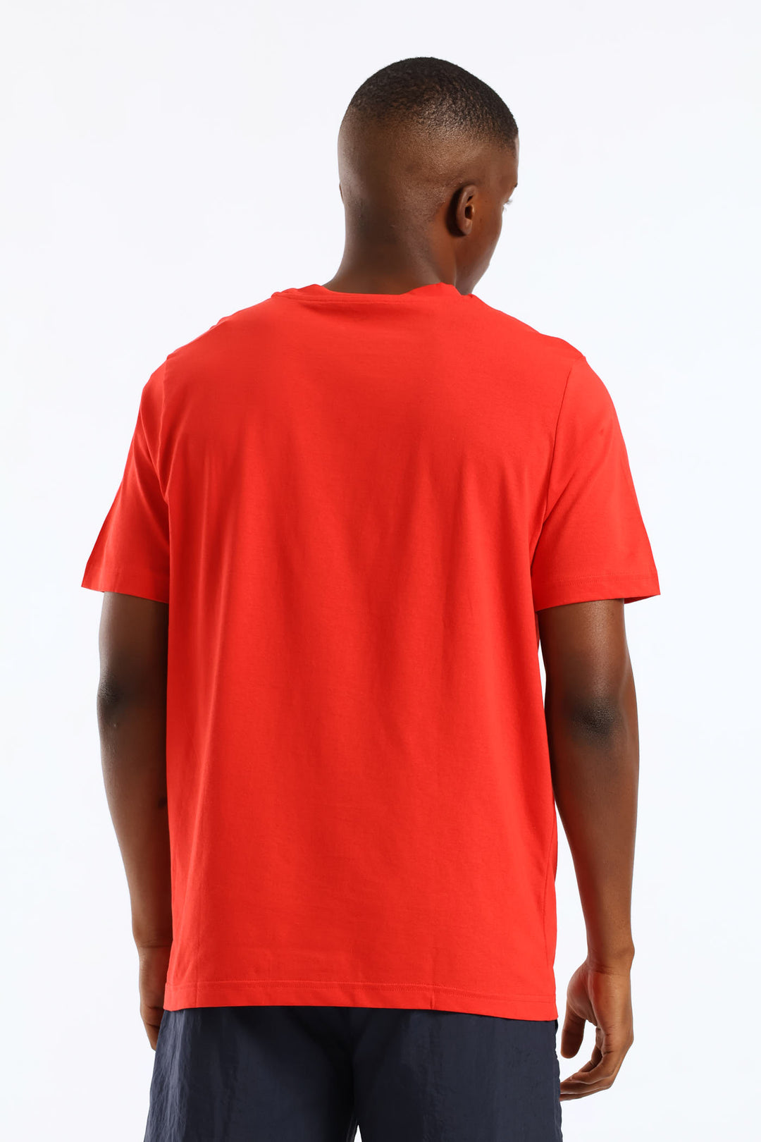 Essential Two Color No. 1 Logo Tee - Red