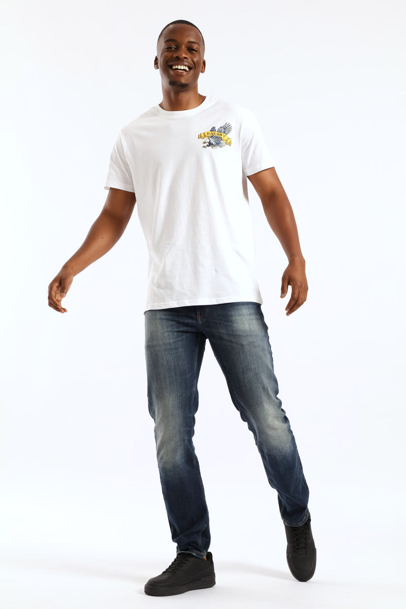 Eagle Vintage Tee - White