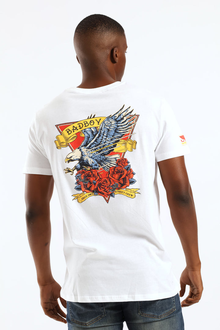 Eagle Vintage Tee - White