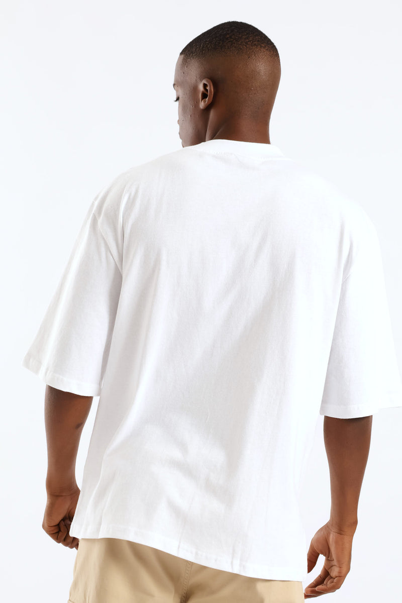 Basic Oversized Tee - White
