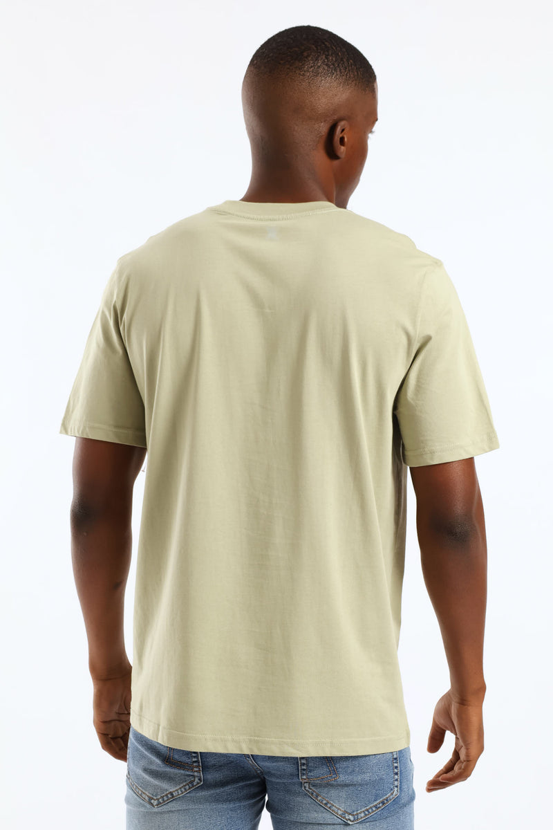 Brooklyn Print Tee - Sage