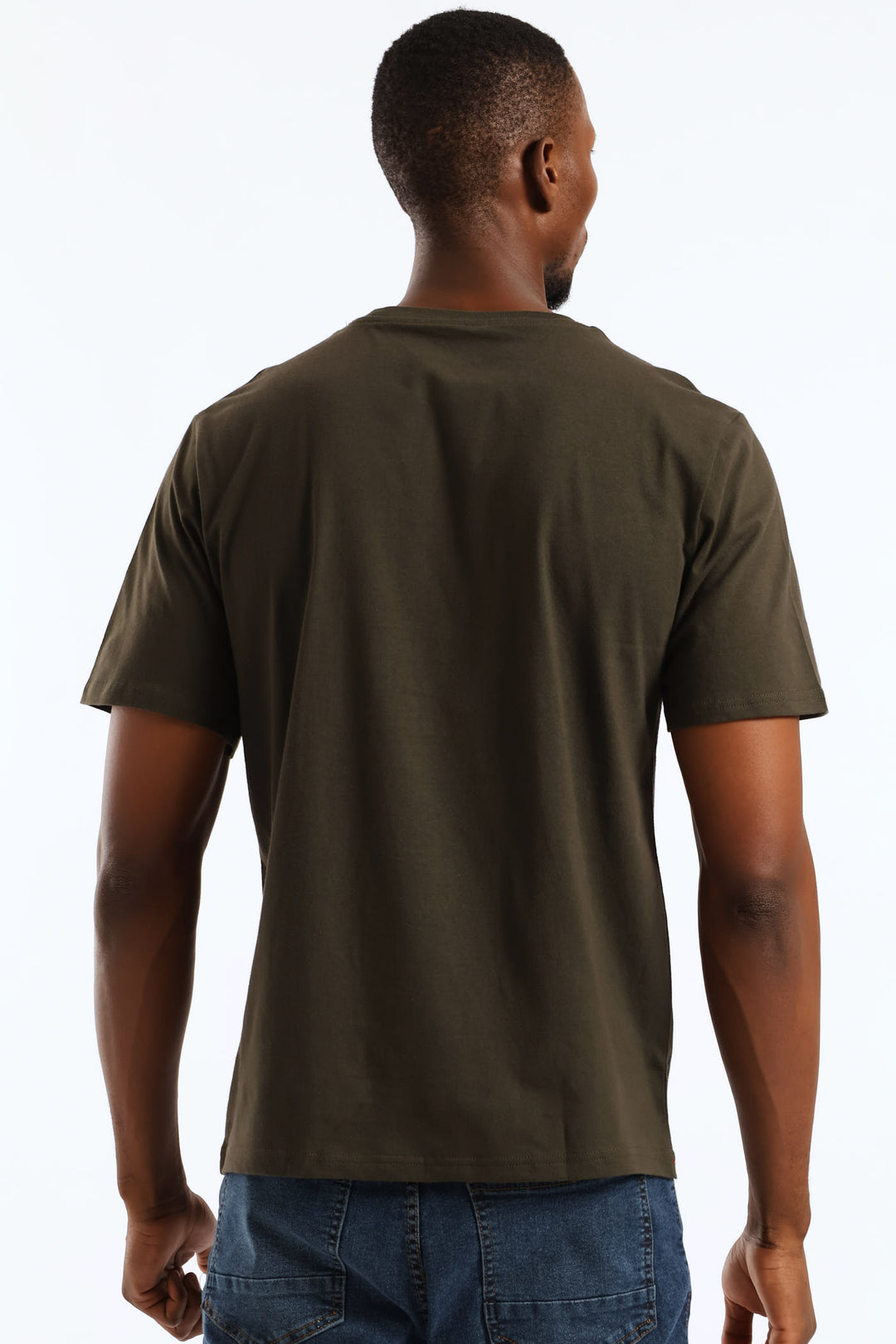 Plain Crew Tee - Fatigue