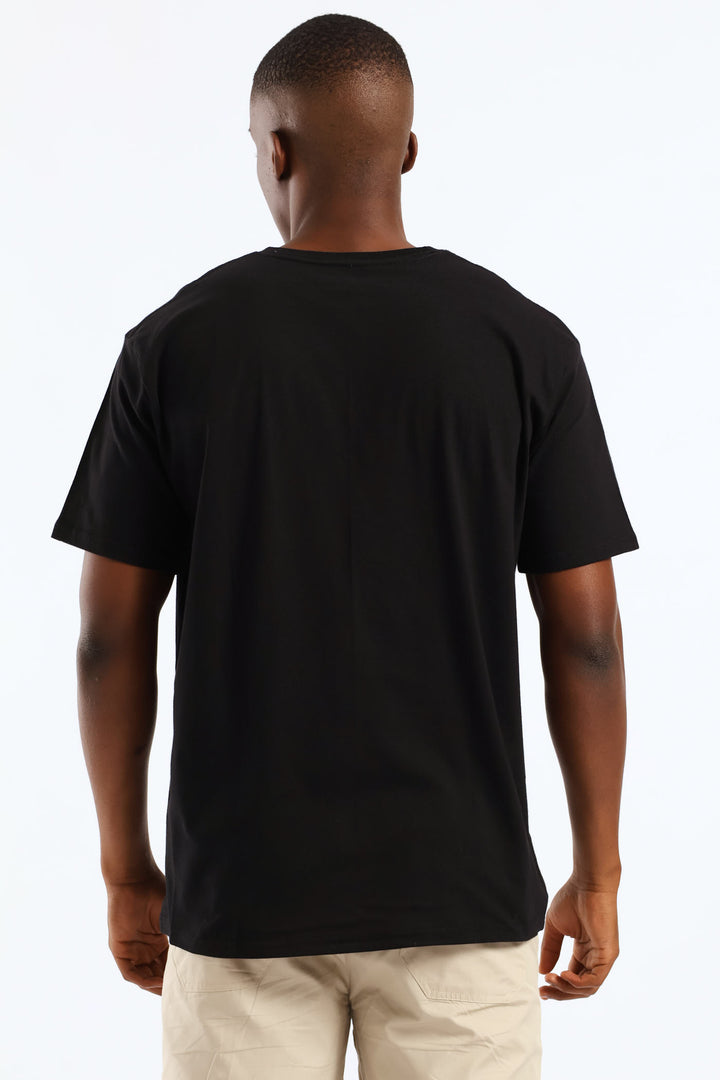 Corp Logo Tee - Black