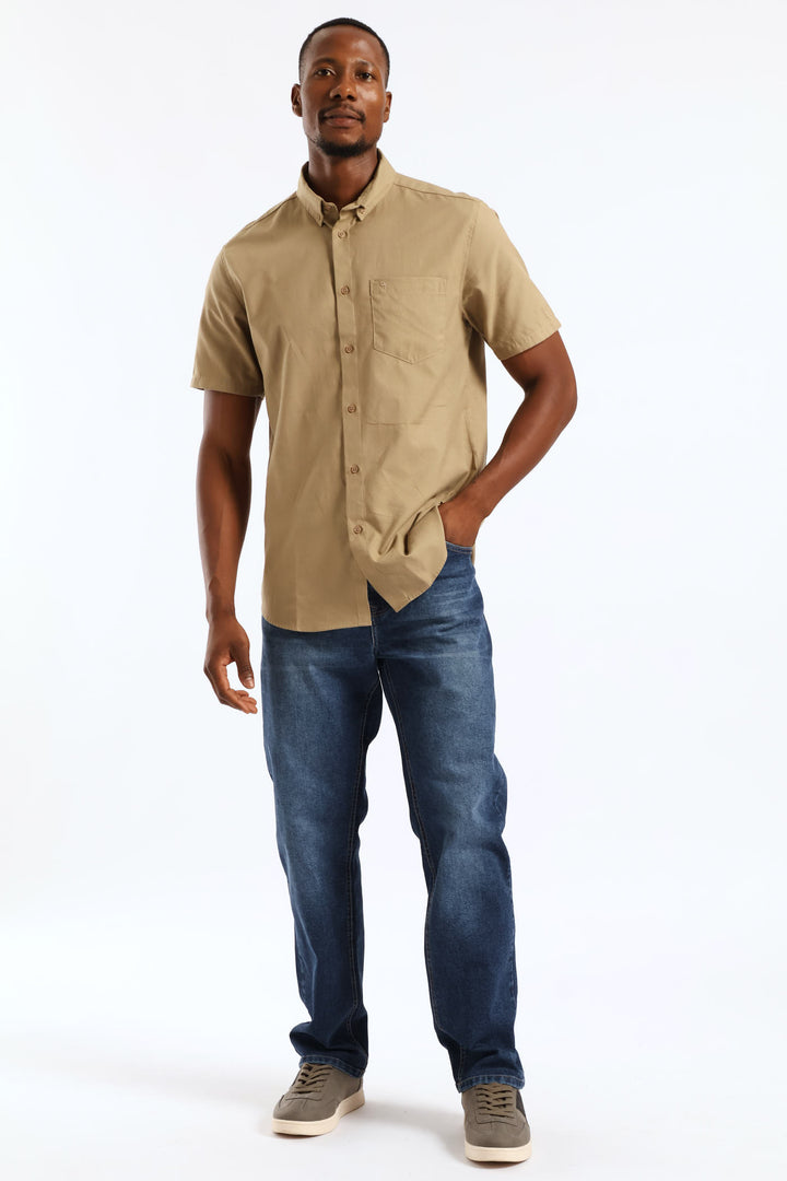 Oxford Shirt - Taupe