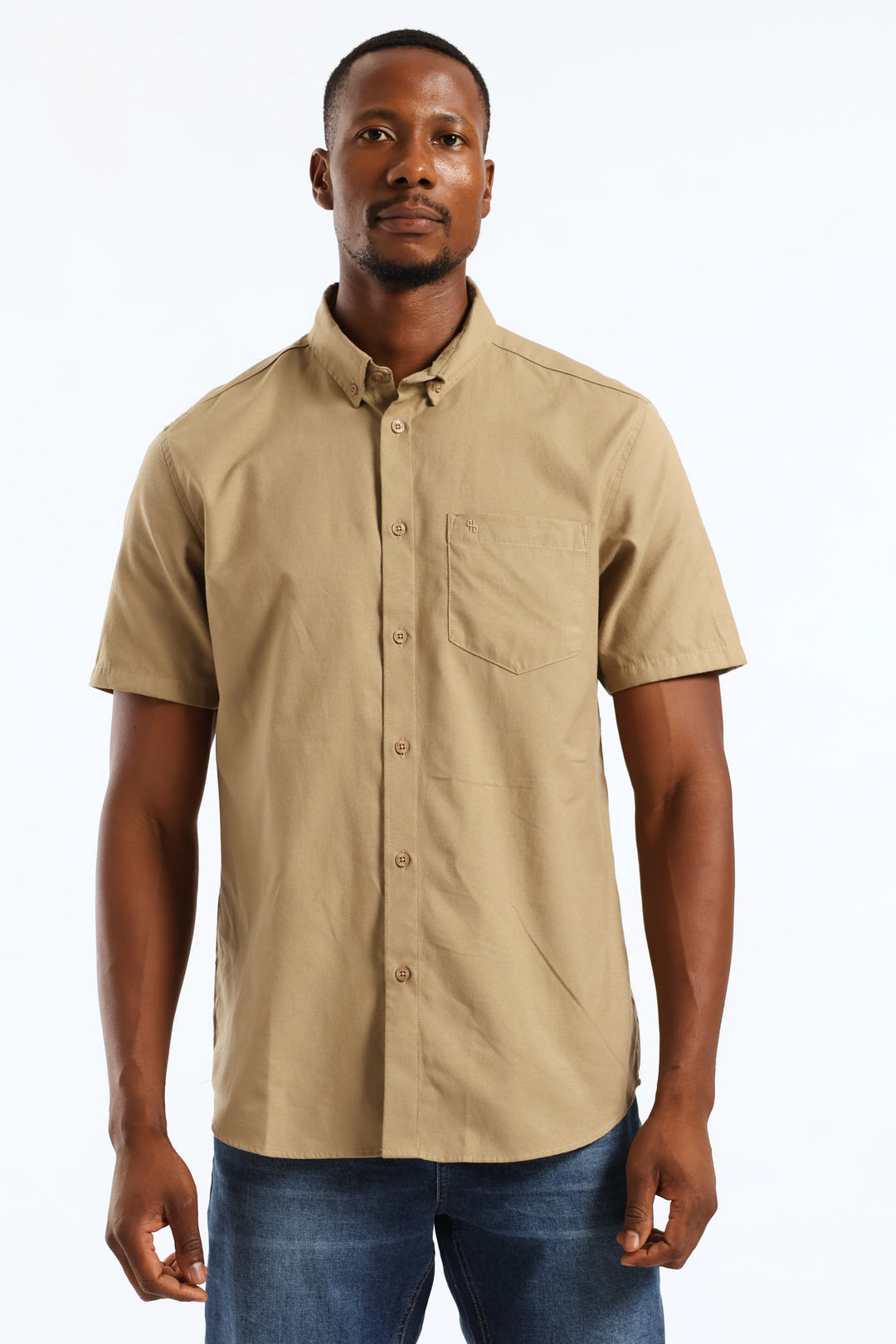 Oxford Shirt - Taupe