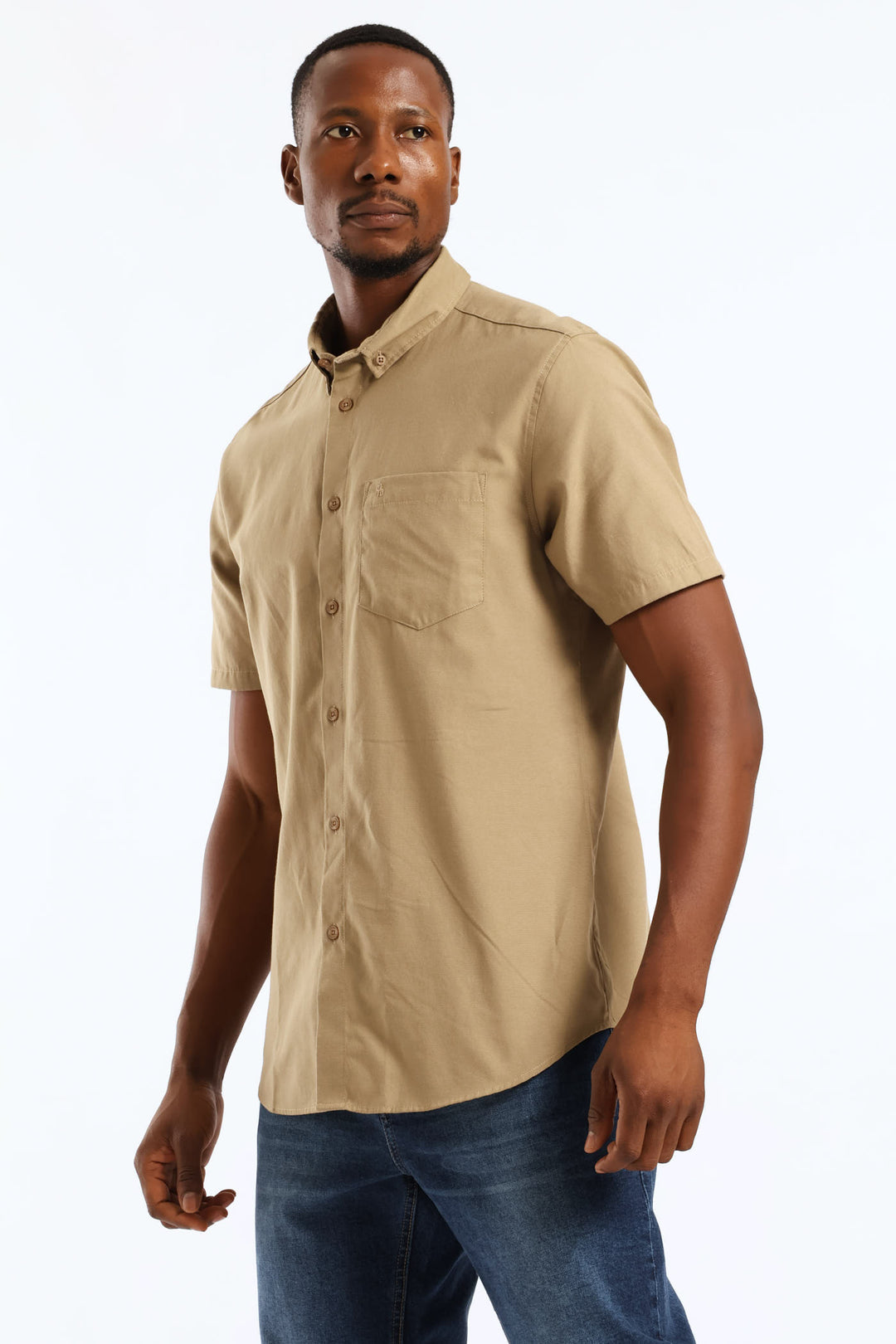 Oxford Shirt - Taupe