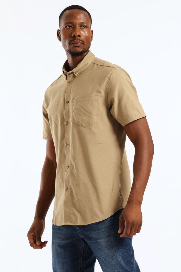 Oxford Shirt - Taupe