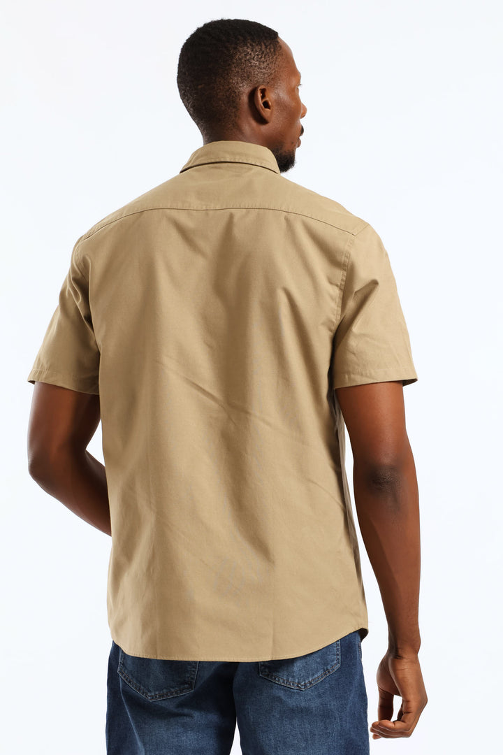 Oxford Shirt - Taupe