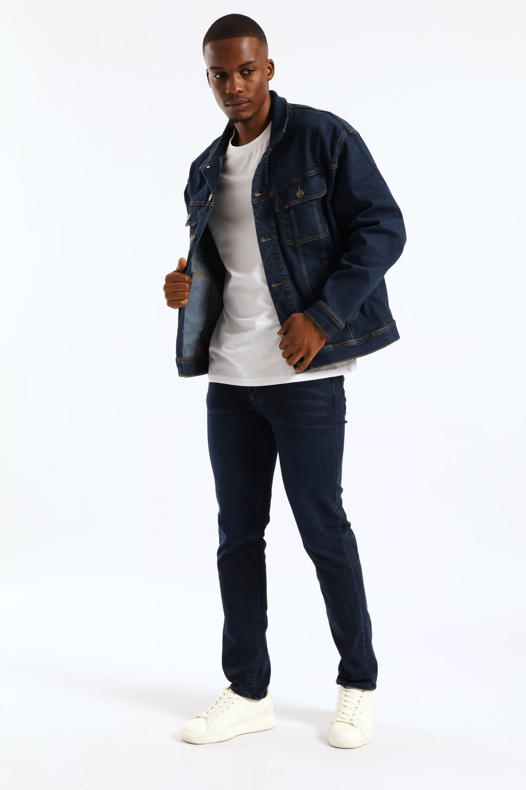 Rider Denim Jacket - Dark Indigo