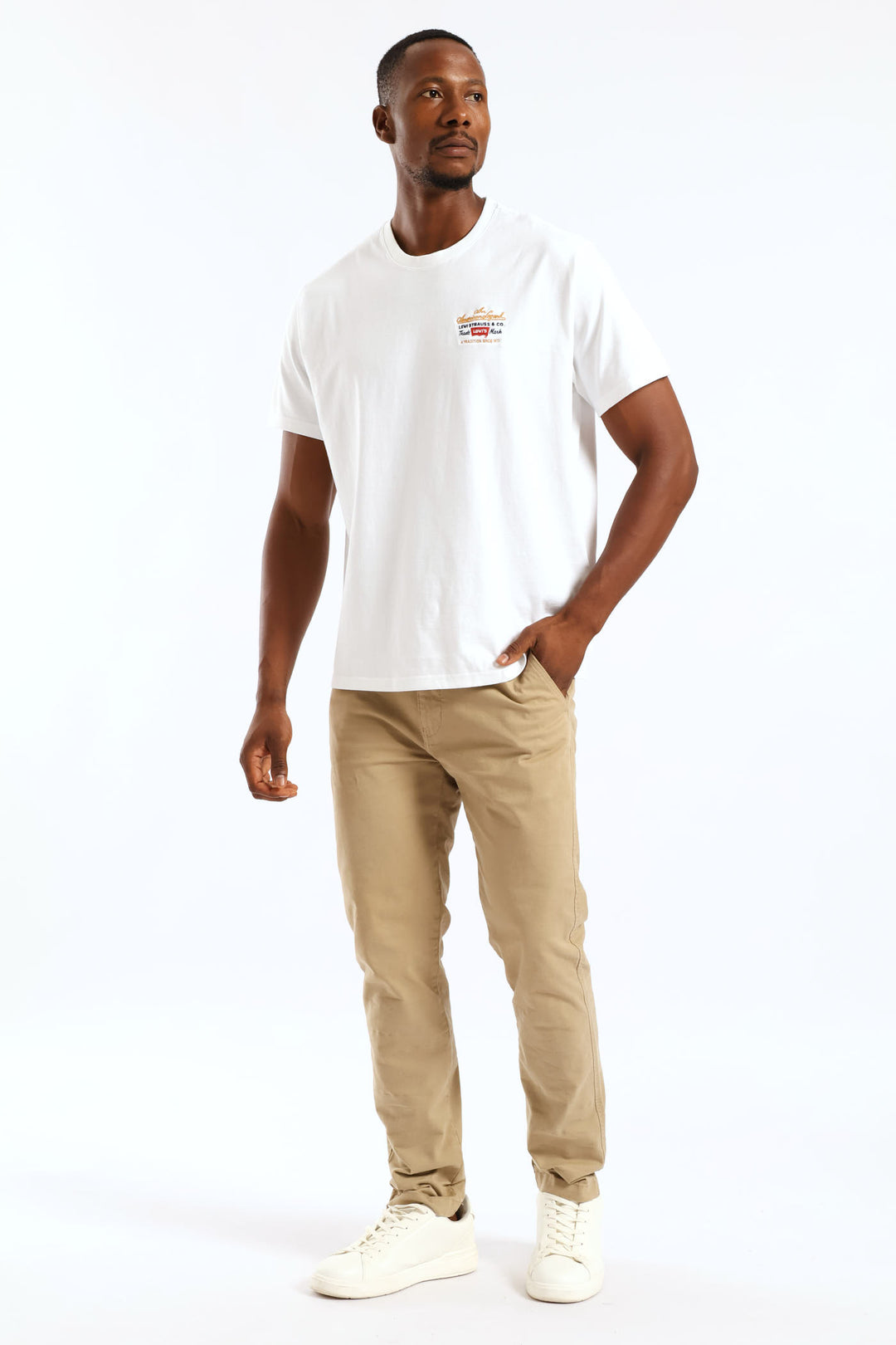 Relaxed Fit Tee - White