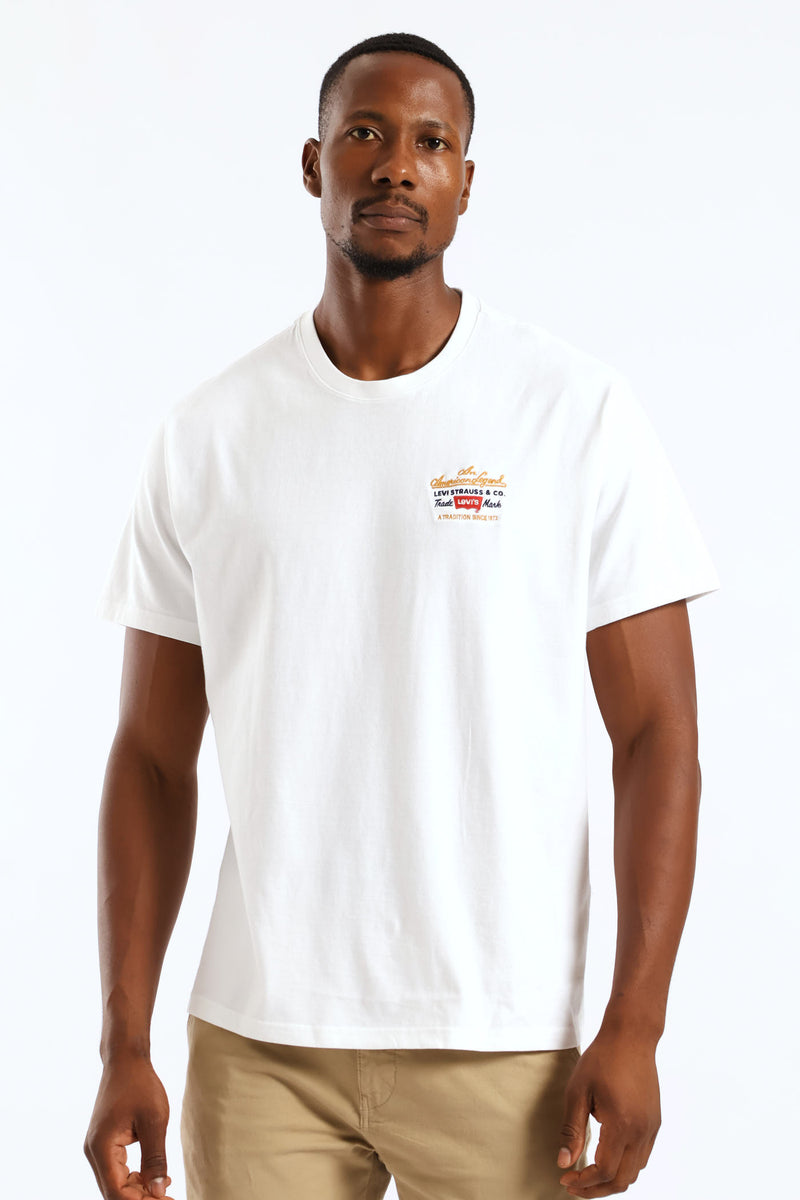 Relaxed Fit Tee - White