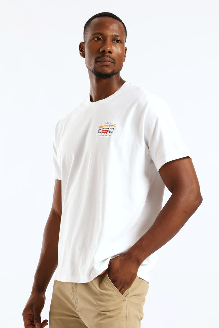 Relaxed Fit Tee - White