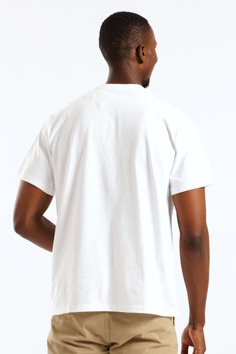 Relaxed Fit Tee - White