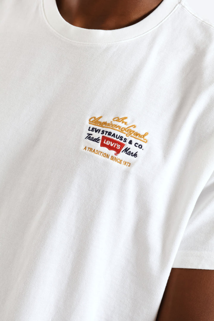 Relaxed Fit Tee - White