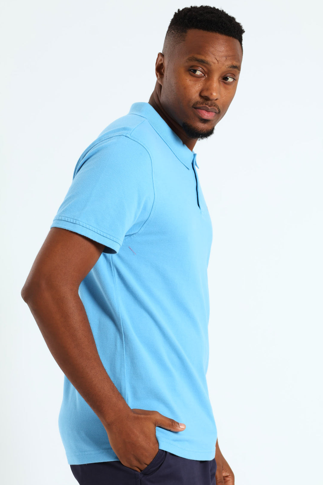 Levis Housemark Polo Golfer - Light Blue