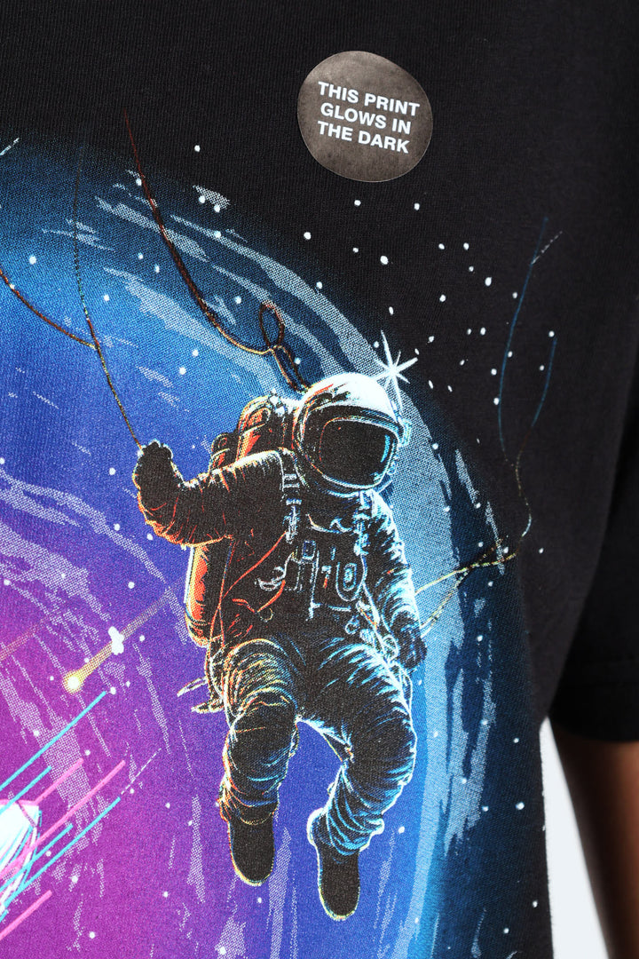 Boys Glow In The Dark Space Sleep Set - Blue