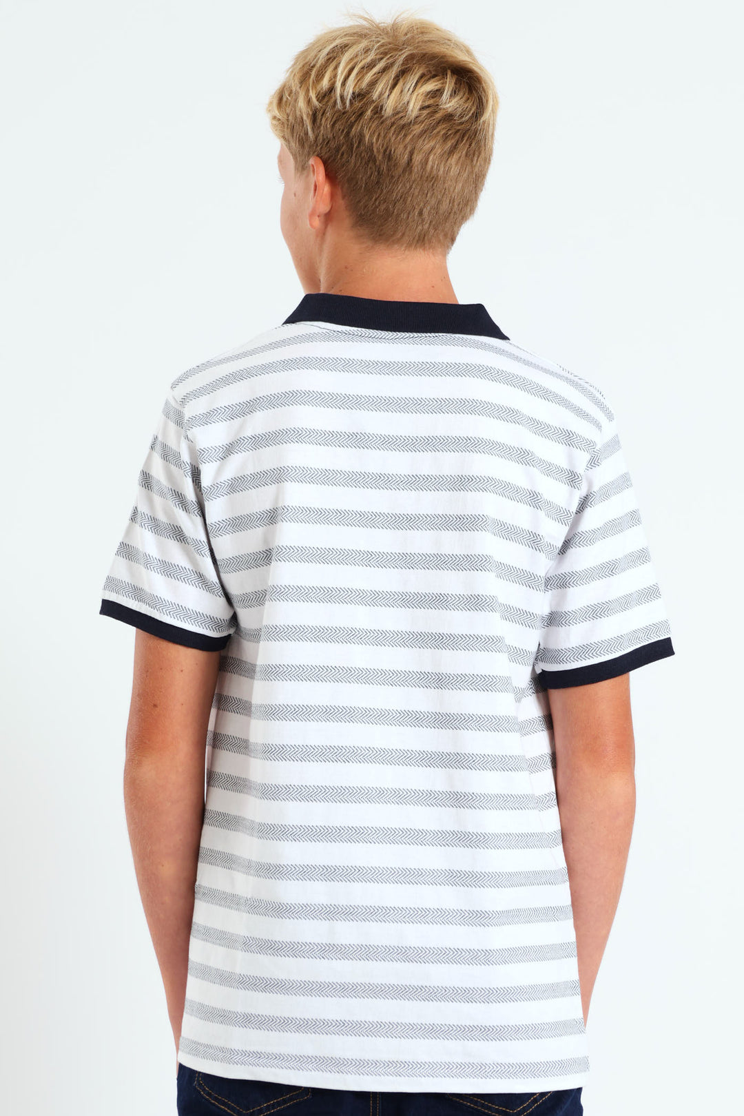 Boys Johnny Golfer - White/Navy