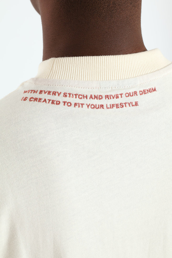 Zoli Pjc Logo Tee - Off White