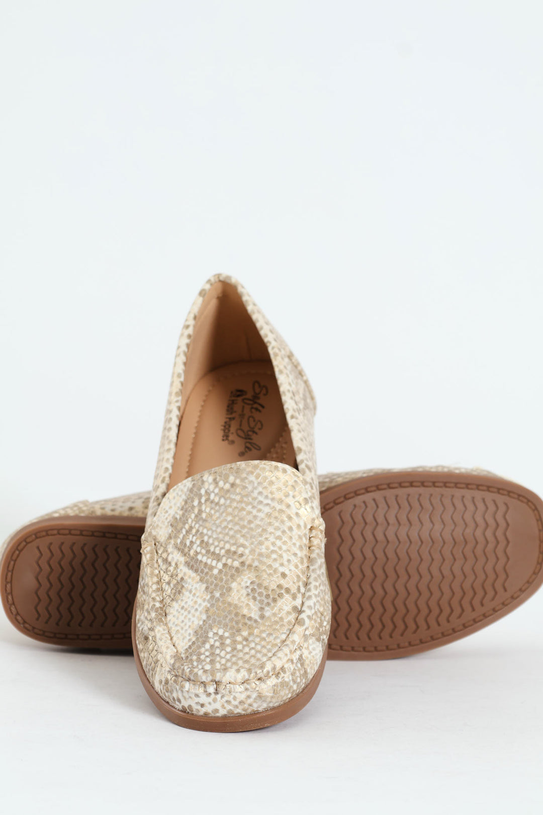 Kinsey Metallic Animal Loafer - Gold