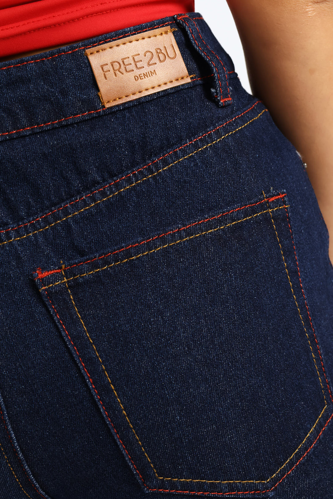 Turn Up Wide Leg Denim - Ink