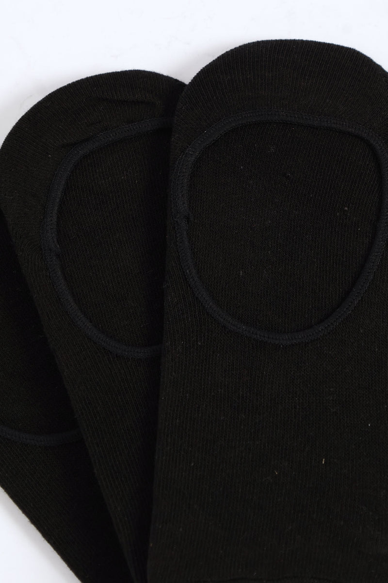 3 Pack Sneaker Socks - Black