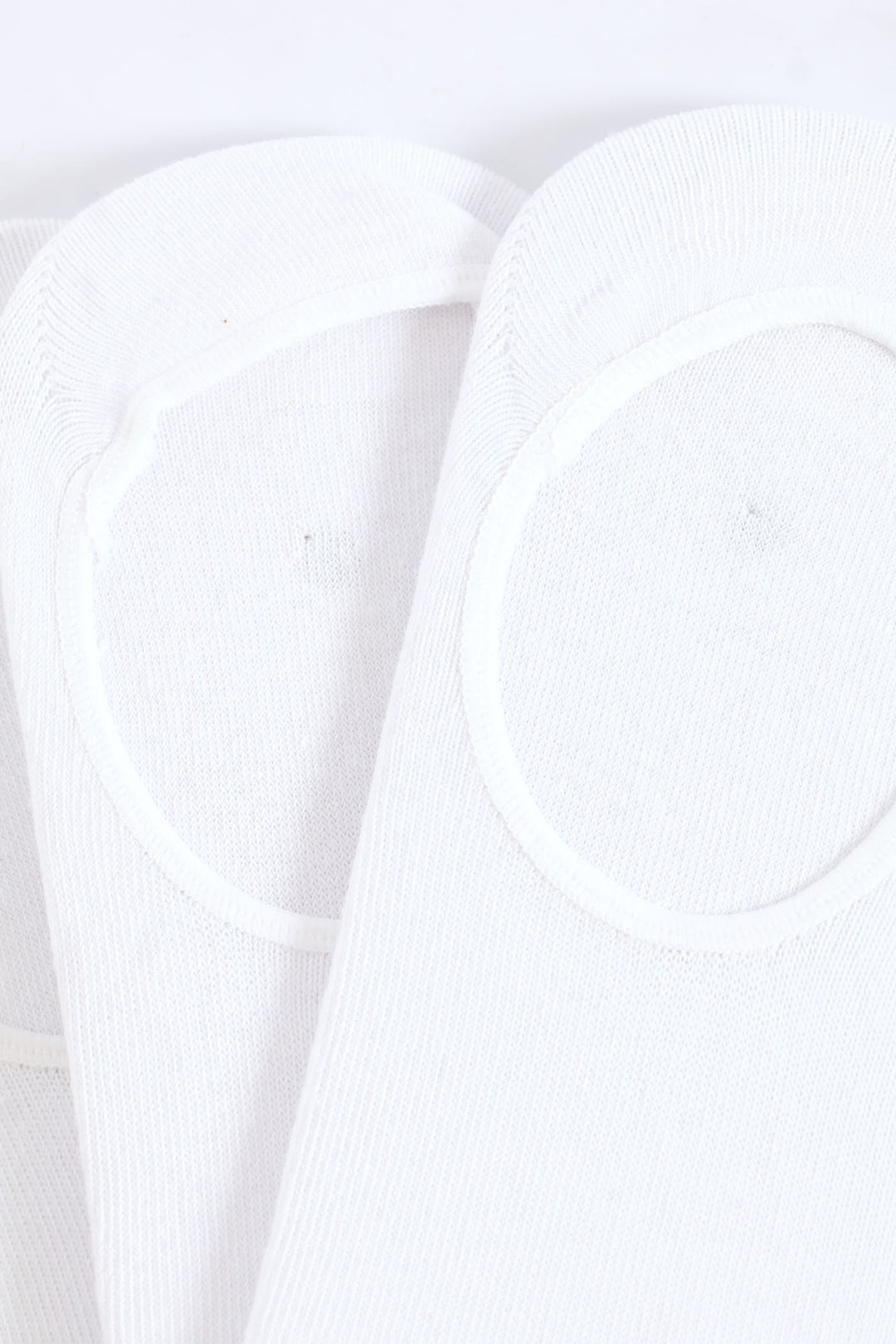 3 Pack Sneaker Socks - White