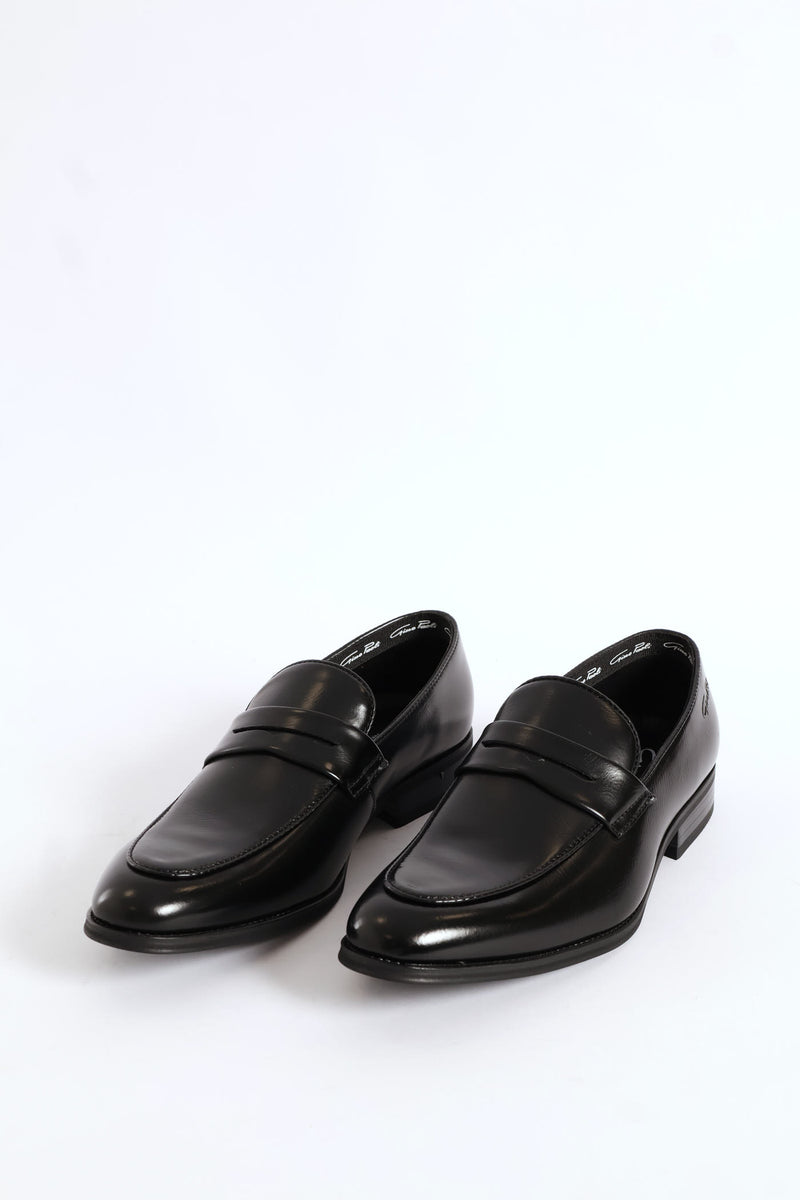 Formal Penny Moccasin - Black