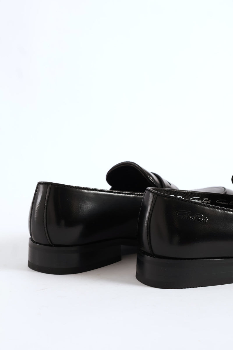 Formal Penny Moccasin - Black