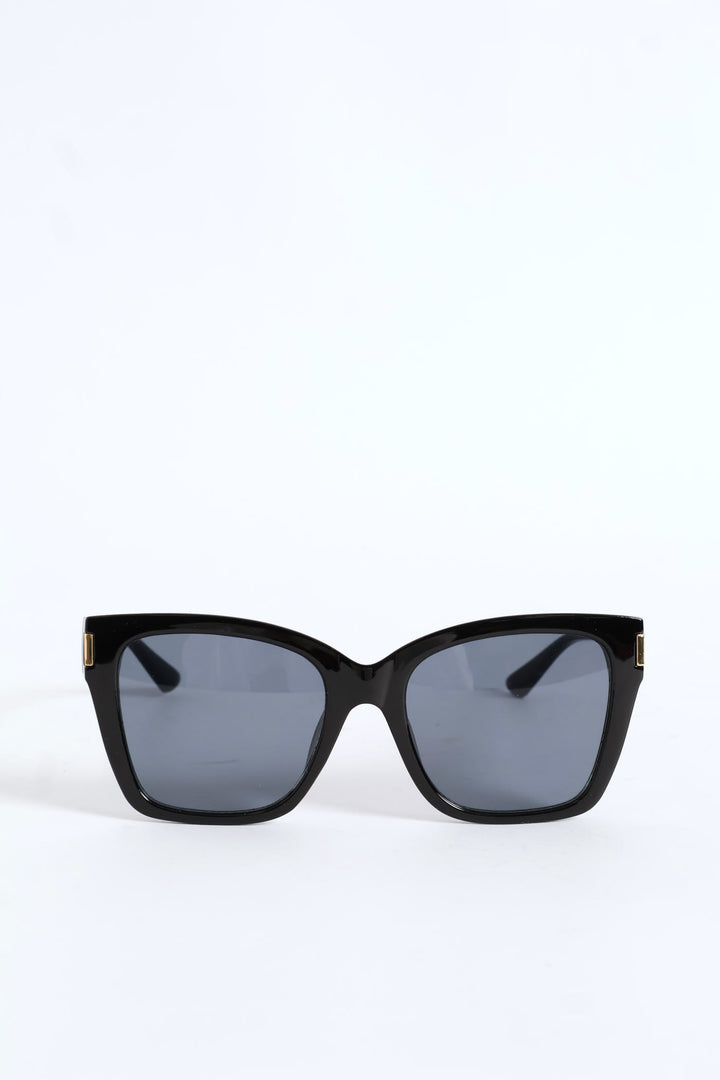 Smoke Lens Sunglasses - Black