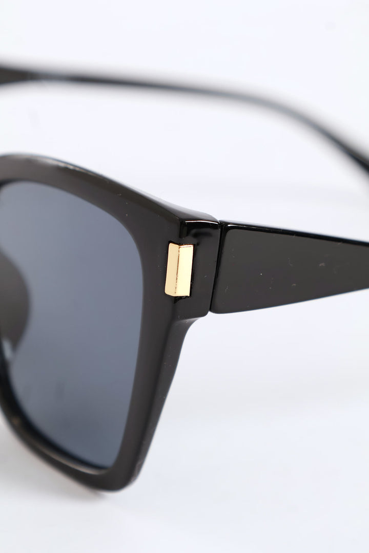Smoke Lens Sunglasses - Black