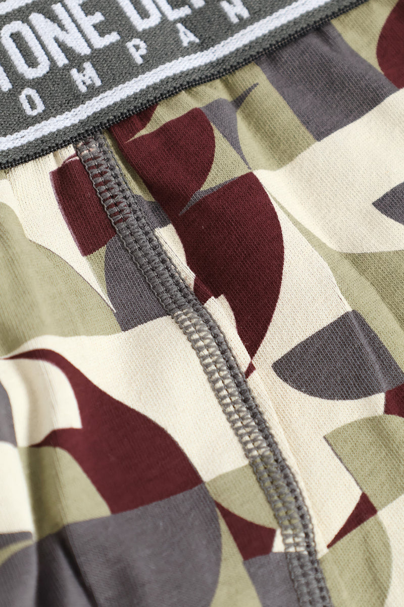 3 Pack Hi Fashion Trunks - Red