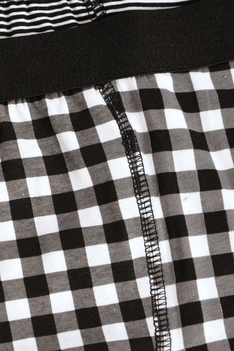 Boys 5 Pack Printed Boxers - Black