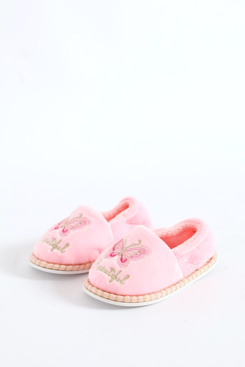 Butterfly Stokie Slipper - Pink