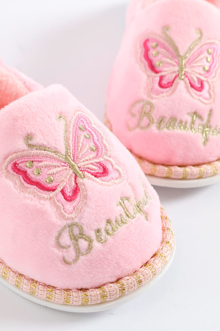 Butterfly Stokie Slipper - Pink