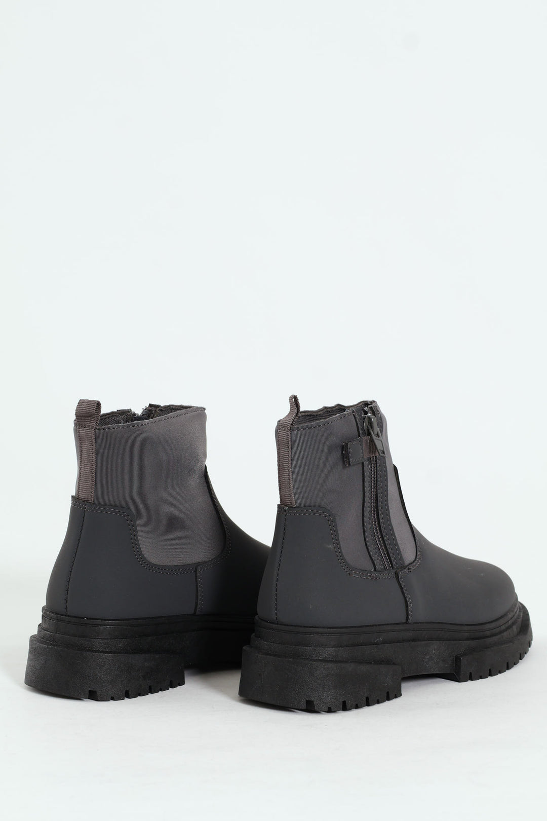 Boys Neoprene Chelsea Boot - Charcoal